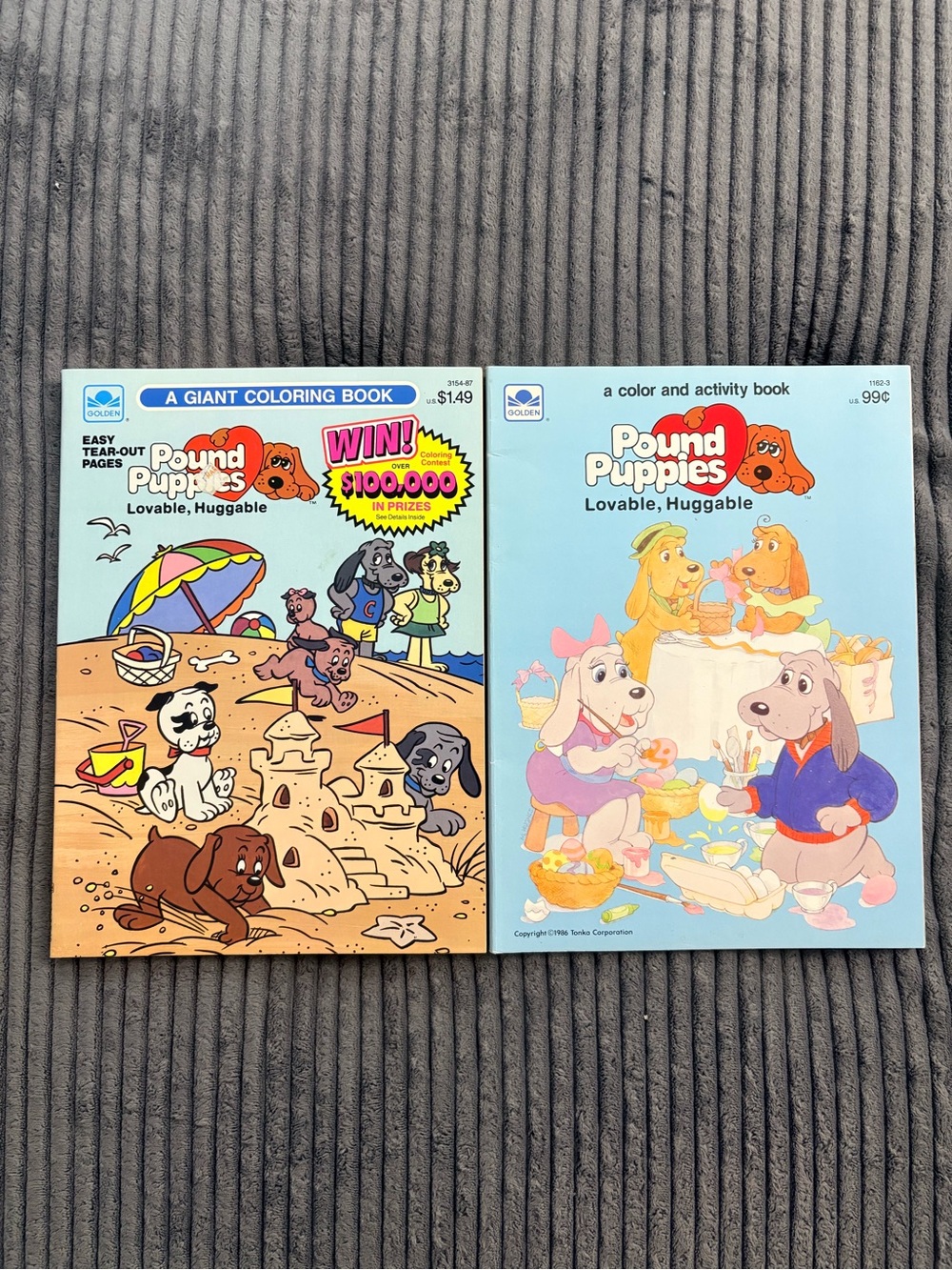 Pound puppies Loveable, Huggable Coloring & Activity Book Set
